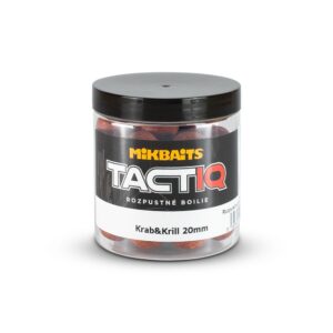 Mikbaits Rozpustné boilie TactiQ Krab&Krill 250ml - 20mm