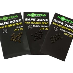 Korda Gumové korálky Rubber Bead 4mm Green 25ks