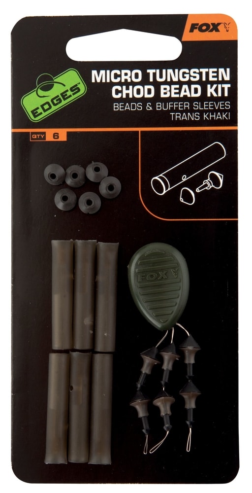 Fox Set na výrobu montáží Edges Micro Chod Bead Kit 6ks Fox Set na výrobu montáží Edges Micro Chod Bead Kit 6ks