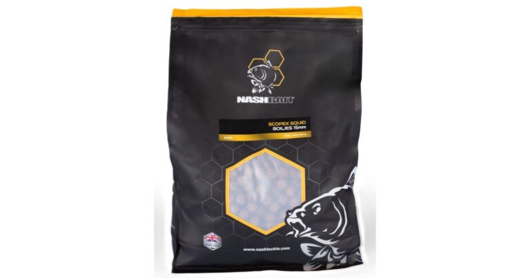 Nash Boilies Scopex Squid – 5 kg 20 mm recenze, kde koupit nejlevněji