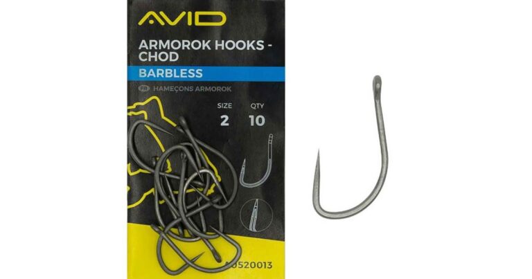 Avid Carp Háčky Armorok Hooks Chod Barbless recenze, kde koupit nejlevněji