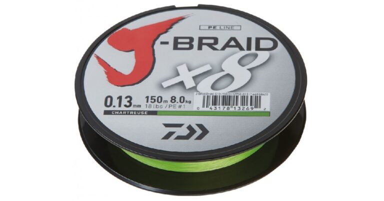 Daiwa Splétaná Šňůra J-Braid Chartreuse 150 m recenze, kde koupit nejlevněji