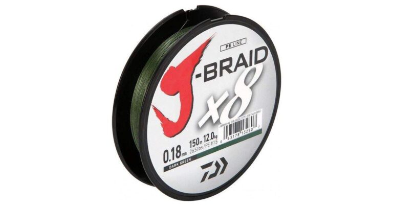 Daiwa Splétaná Šňůra J-Braid Dark Green 300 m recenze, kde koupit nejlevněji