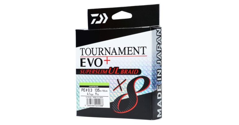 Daiwa Splétaná Šňůra Tournament X8 EVO+ Super Slim UL Braid Chartreuse 135 m recenze, kde koupit nejlevněji