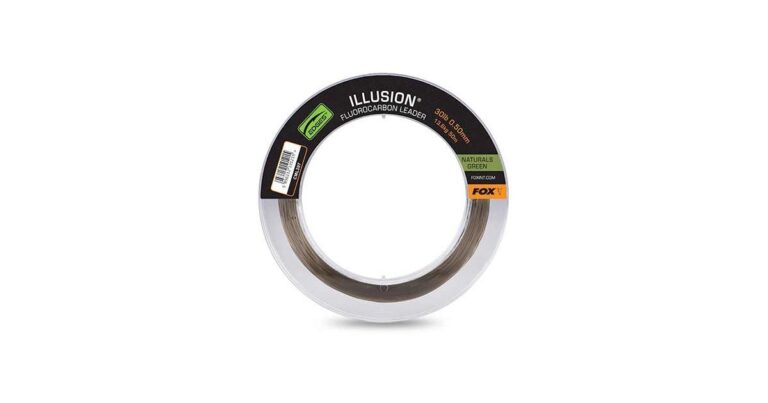 Fox Fluorocarbon Edges Illusion Leader Naturals Green 50 m recenze, kde koupit nejlevněji