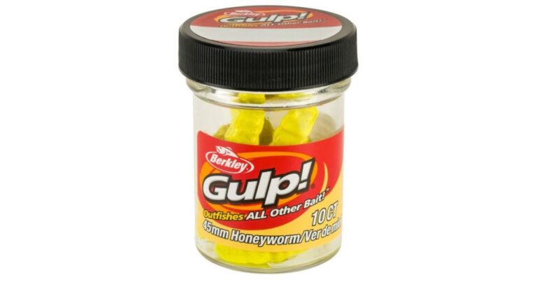 Berkley Umělé Nástrahy Gulp Honey Worm-Honey Yellow 4,5 cm recenze, kde koupit nejlevněji