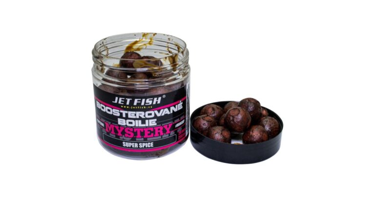 Jet Fish Boosterované Boilie Mystery Super Spice recenze, kde koupit nejlevněji