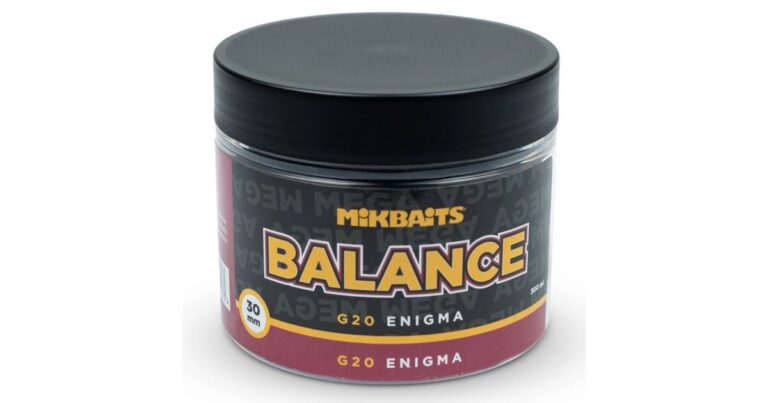 Mikbaits Vyvážené Boilie Mega Balance Gangster G20 Enigma 300 ml 30 mm recenze, kde koupit nejlevněji