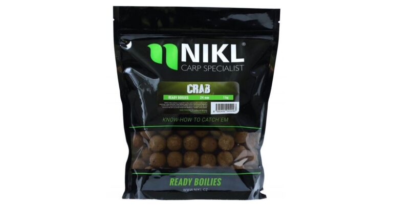 Nikl Hotové Boilies Crab recenze, kde koupit nejlevněji
