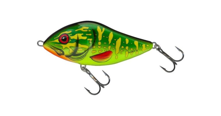 Salmo Wobler Slider Sinking Green Pike recenze, kde koupit nejlevněji