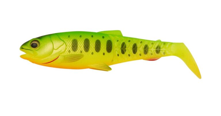 Savage Gear Gumová Nástraha Craft Cannibal Paddletail Firetiger recenze, kde koupit nejlevněji