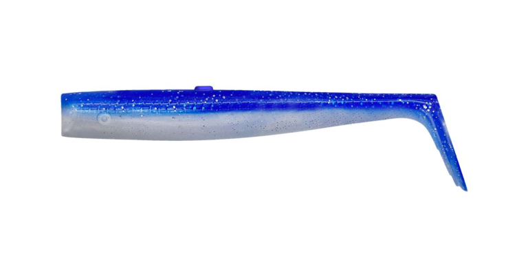 Savage Gear Gumová Nástraha Sandeel V2 Tail Blue Pearl Silver 5 ks recenze, kde koupit nejlevněji