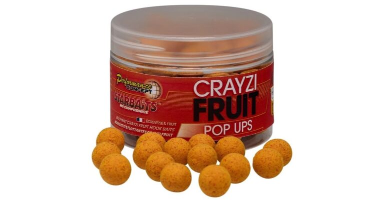 Starbaits Boilie Pop Up Crayzi Fruit 50 g recenze, kde koupit nejlevněji
