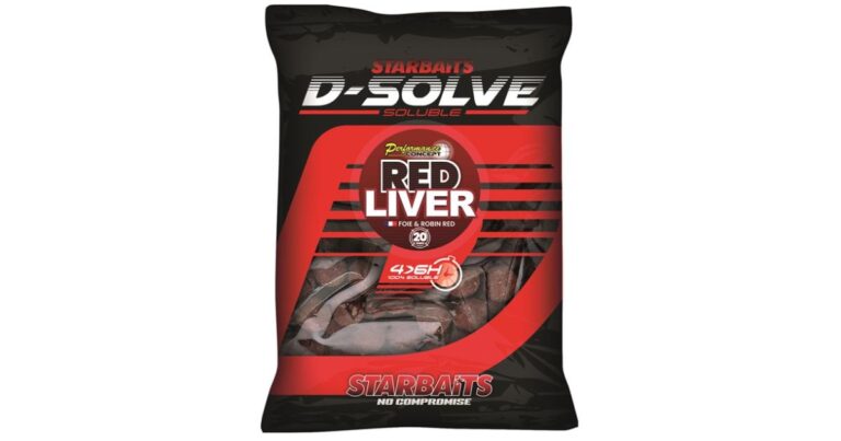 Starbaits Rozpustné Boilie D-Solve Boilies Red Liver 2,5 kg 20 mm recenze, kde koupit nejlevněji