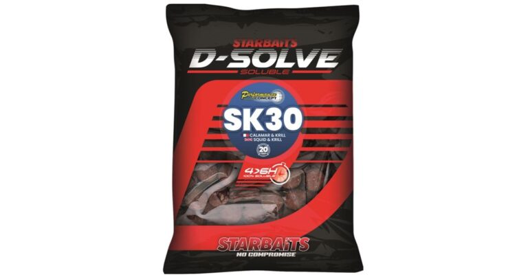 Starbaits Rozpustné Boilie D-Solve Boilies SK30 2,5 kg 20 mm recenze, kde koupit nejlevněji