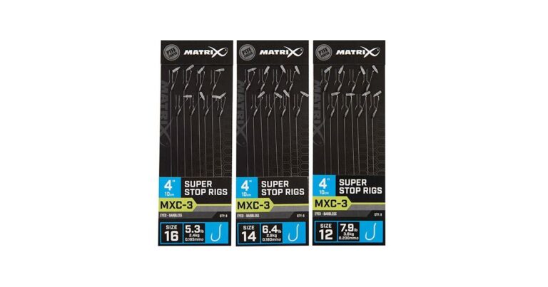 Matrix Návazec MXC-3 4” Super Stop Rigs – Velikost Háčku 16 Nosnost 2,4 kg recenze, kde koupit nejlevněji