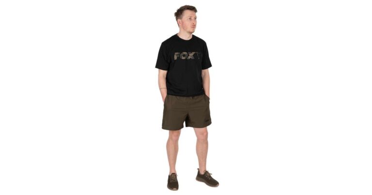 Fox Koupací Kraťasy Khaki Camo LW Swim Shorts – XL recenze, kde koupit nejlevněji