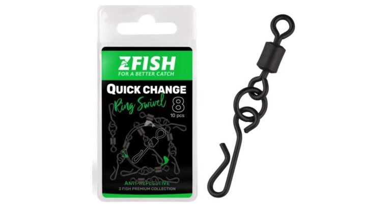 Zfish Obratlík Quick Change Ring Swivel Matt Velikost 8 10 ks recenze, kde koupit nejlevněji
