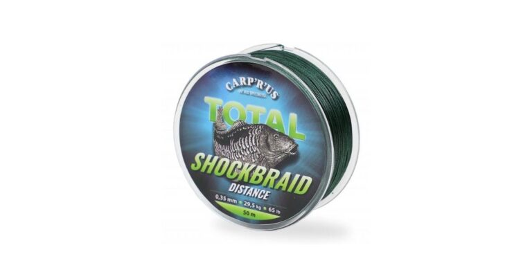 Carp´R´Us Šoková Šňůra Shock Braid Distance 50 m recenze, kde koupit nejlevněji