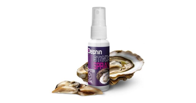 Delphin Dipovací Sprej Ústřice STINX SPRAY Transparentní 30 ml recenze, kde koupit nejlevněji