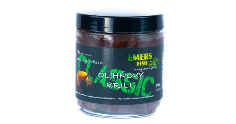 Emersfish Obalovací Těsto Olihňový Krill 300 g recenze, kde koupit nejlevněji