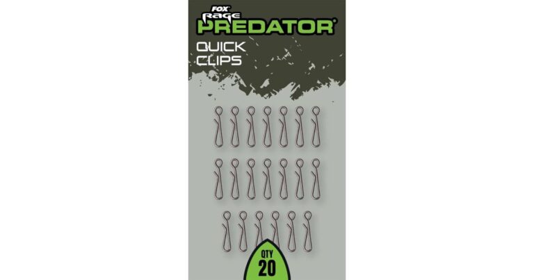 Fox Rage Predator Karabinky Gemini Clips Large recenze, kde koupit nejlevněji