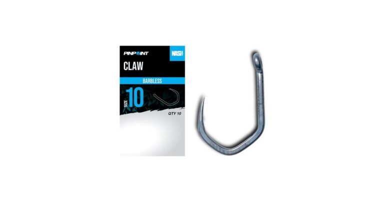 Nash Háčky Claw Barbless 10 ks recenze, kde koupit nejlevněji