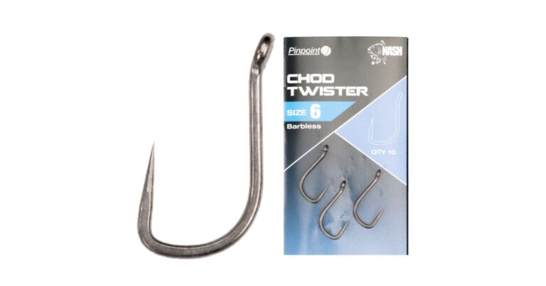 Nash Háčky Pinpoint Chod Twister Bez Protihrotu recenze, kde koupit nejlevněji