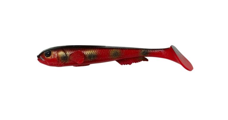 Savage Gear Gumová Nástraha 3D Goby Shad Red Bullhead UV recenze, kde koupit nejlevněji