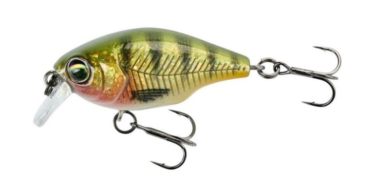 Savage Gear Wobler Petit G Crank 4 cm 4,3 g SR F HL Perch recenze, kde koupit nejlevněji