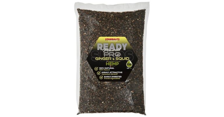 Starbaits Konopí Ready Seeds Pro Ginger Squid 1 kg recenze, kde koupit nejlevněji