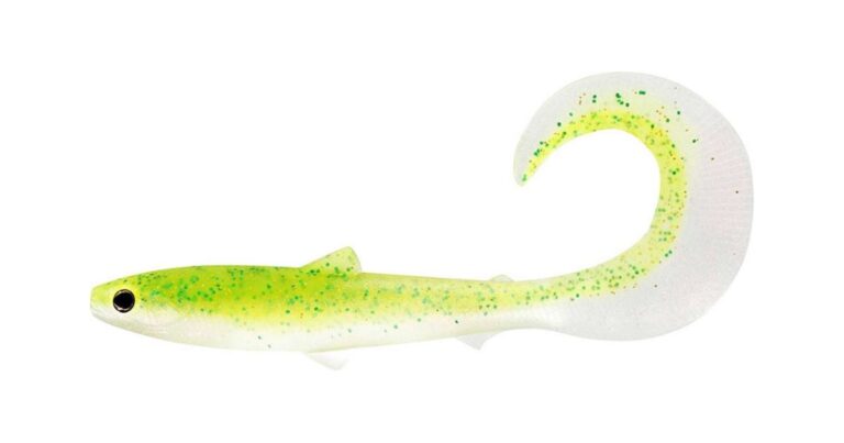 Westin Gumová Nástraha Bullteez Curltail Sparkling Chartreuse recenze, kde koupit nejlevněji
