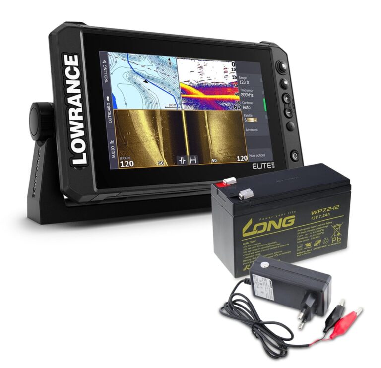 Lowrance Echolot Elite FS 9 se sondou Activeimaging 3v1 + baterie + nabíječka ZDARMA  recenze, kde koupit nejlevněji