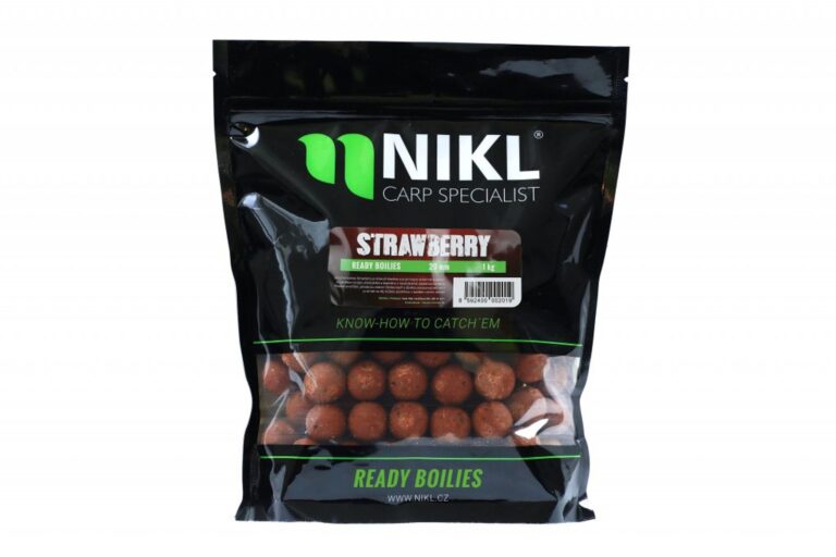 Nikl Boilies Strawberry  recenze, kde koupit nejlevněji