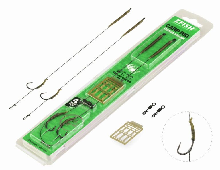 Zfish Návazec Curve Shank Carp Rig  recenze, kde koupit nejlevněji