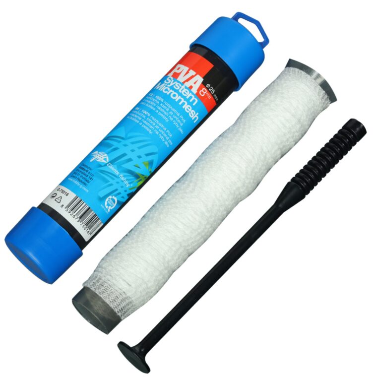 (1x)
									
			
				Giants Fishing Pva Punčocha + Pěchovač System Micromesh 25mm 8m
			

		

		
            
                Vysoce kvalitní rozpustná punčocha navlečená na plnícím tubusu, dodávána včetně…
            

			
                
				
				
				
							

			

					
									Skladem
							

			
                    199 Kč recenze, kde koupit nejlevněji