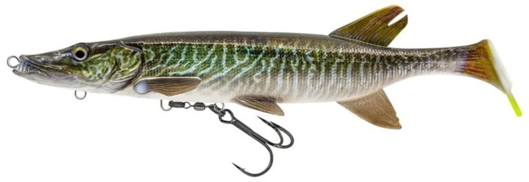 Savage Gear Gumová nástraha 3D Pike Shad Slow Sinking Jack Pike  recenze, kde koupit nejlevněji