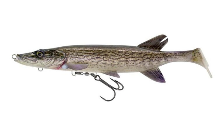 Savage Gear Gumová nástraha 3D Pike Shad Slow Sinking White Pike  recenze, kde koupit nejlevněji
