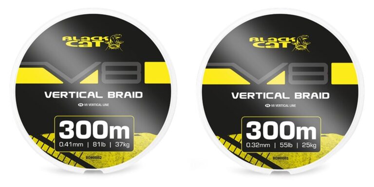 Black Cat Šňůra V8-Line 300 m
			

		

		
            
                Pletená šňůra Black Cat V8 je určena speciálně pro vertikální rybolov a nabízí celou řadu…
            

			
                
									
                        novinka                    
				
									
                        2 varianty                    
				
				
							

			

					
									U dodavatele
							

			
                    1 000 Kč recenze, kde koupit nejlevněji