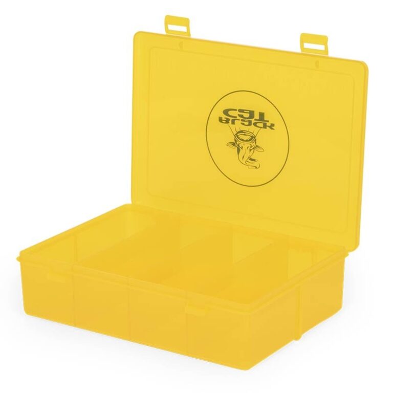 Black Cat Krabička Sectioned Rig Bits Box
			

		

		
            
                
Praktický průhledný box se čtyřmi přihrádkami pro přehledné uložení návazců a drobné…
            

			
                
									
                        novinka                    
				
				
				
							

			

					
									U dodavatele
							

			
                    175 Kč recenze, kde koupit nejlevněji