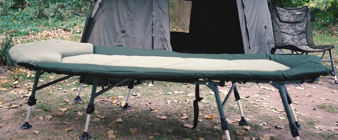 rybářské lehátko – pohodlí u vody