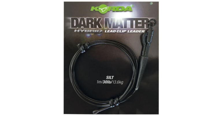 Korda Koncová Montáž Dark Matter Leader Hybrid Lead Clip 40 lb 1 m recenze, kde koupit nejlevněji