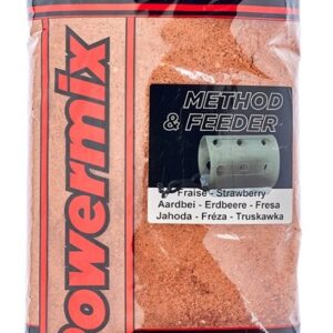 Mondial F Krmítková směs Powermix Method & Feeder 1kg - Jahoda