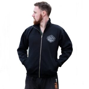 Mikbaits Mikina fans team se zipem černá - vel. M