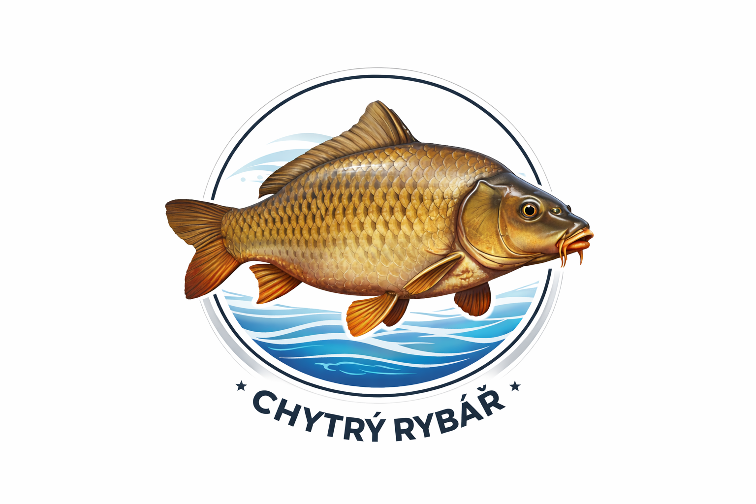 Chytrý rybář logo